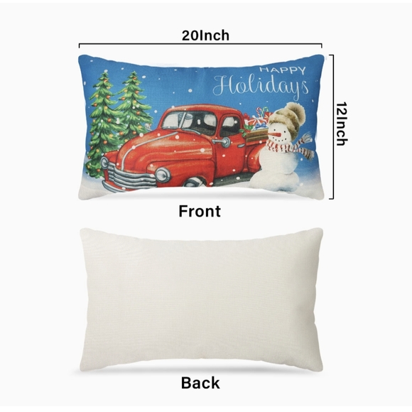 Christmas Pillow Cover, New - Picture 2 of 8